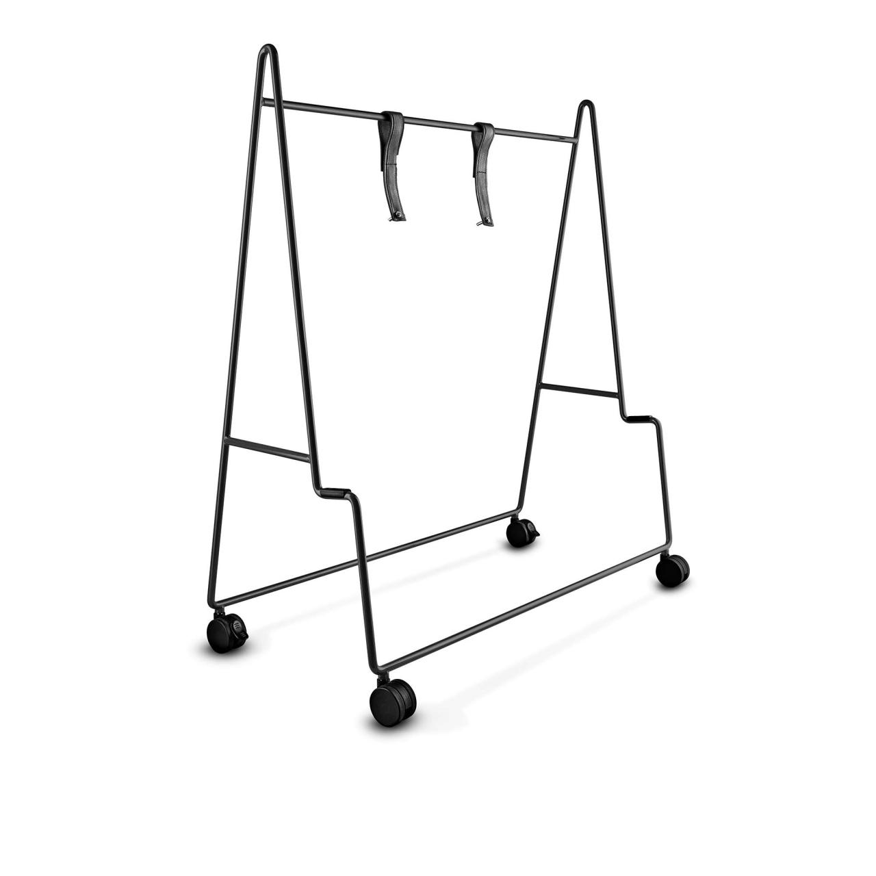 Carry TV stander med hjul Black