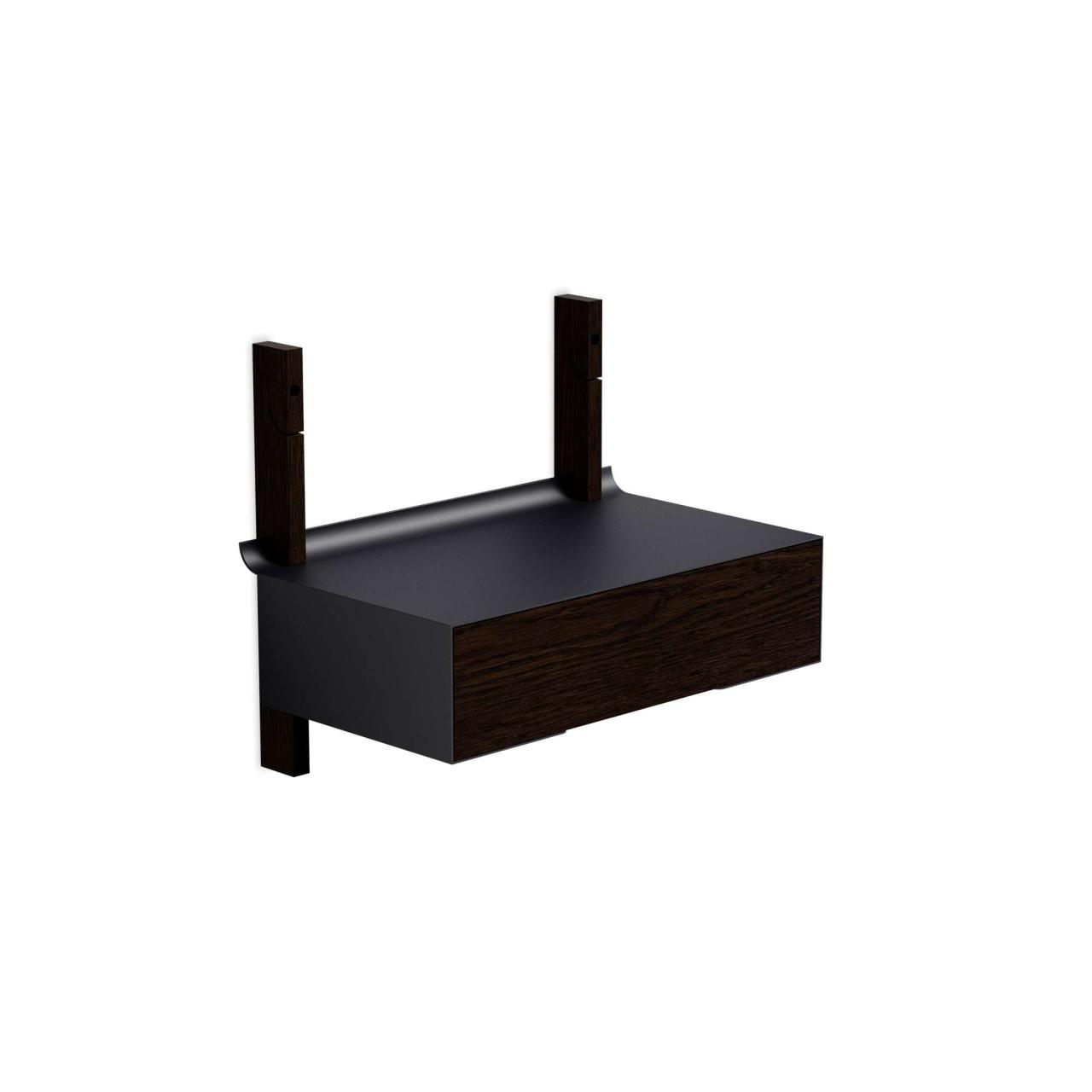 Smile Skuffe - 50 cm - Smoked Oak/Black