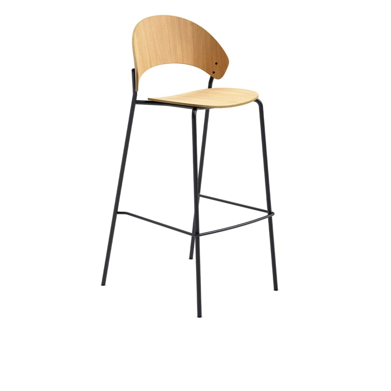 Dosina barstol - 75 cm - Olieret eg