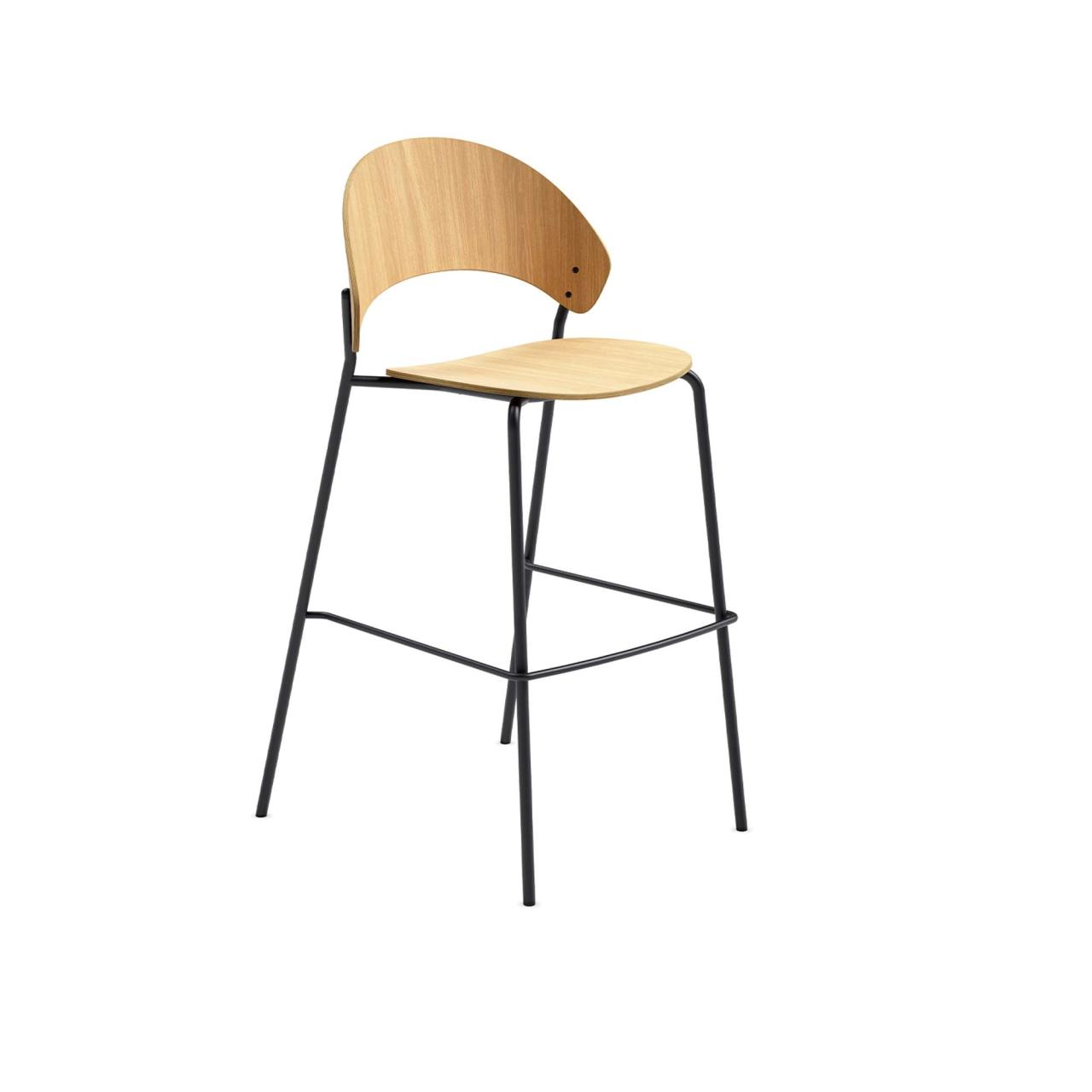 Dosina barstol - 65 cm - Olieret eg