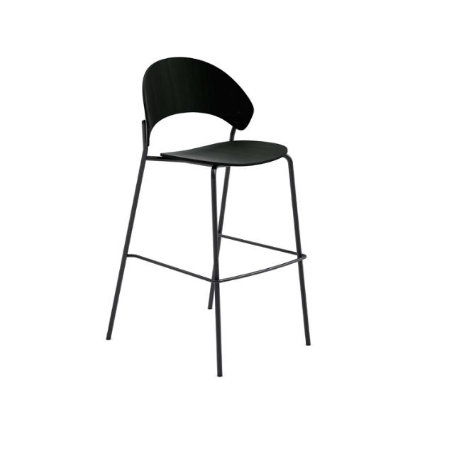 Dosina barstol - 65 cm - Sort eg