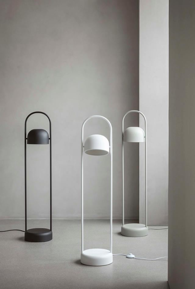 Quay gulvlampe - Hvid