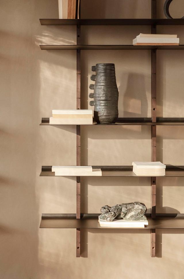 Smile reolsæt - 170 cm - Smoked Oak/Black