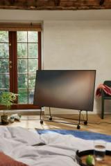 Carry TV stander med hjul Black