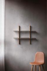 Smile reolsæt - 67,5 cm - Oak/Grey