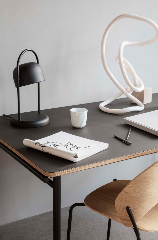 Quay bordlampe - Sort