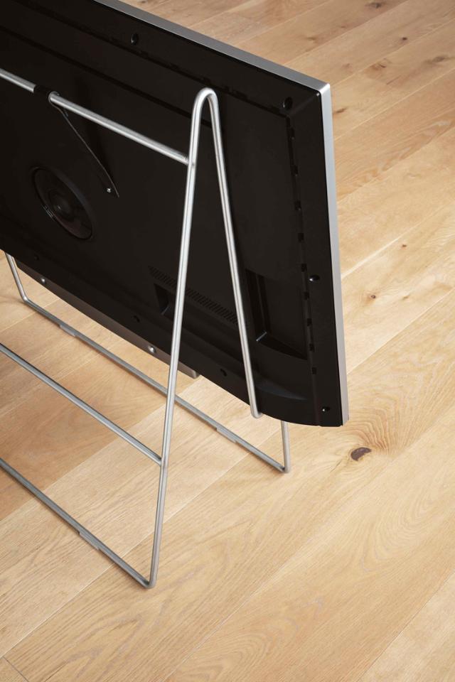 Carry TV stander Cedar green