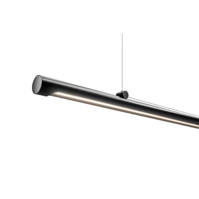 TUBBY TUBE linear pendant - 130 cm - Black