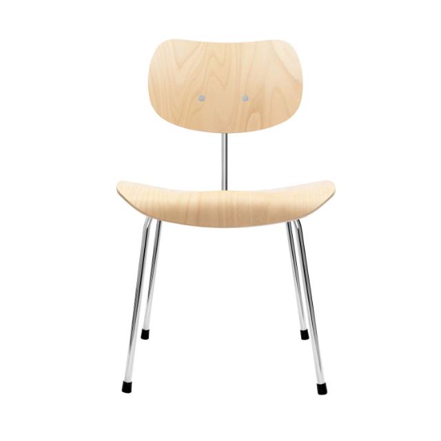 EIERMANN SE68 chair - Bøg/Chrome