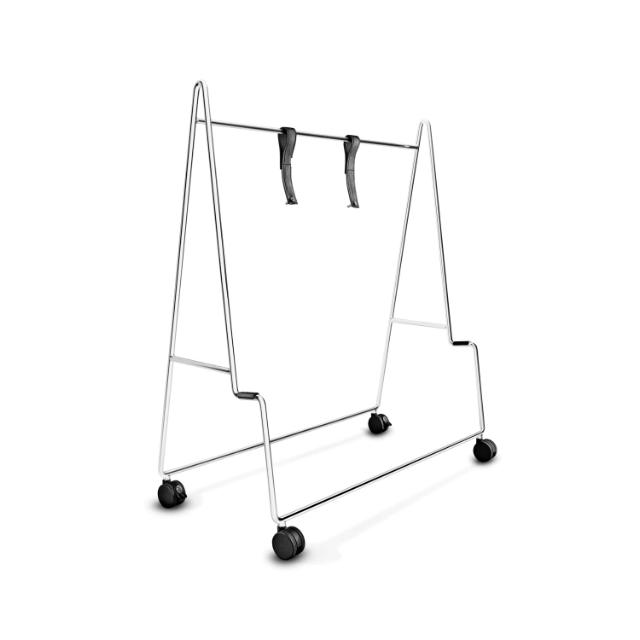Carry TV stander med hjul Stål