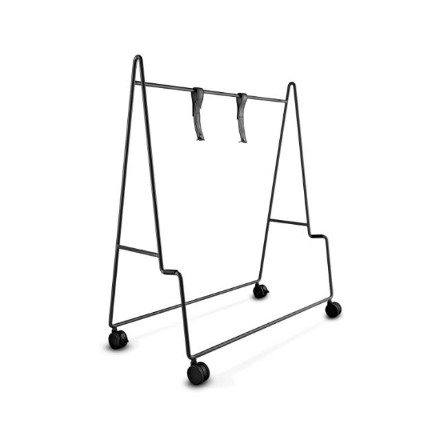 Carry TV stander med hjul Black