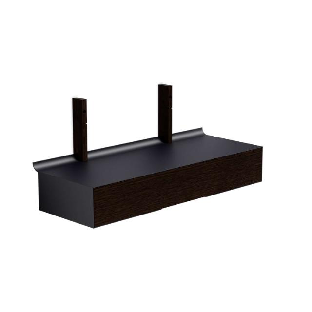 Smile Skuffe - 80 cm - Smoked Oak/Black