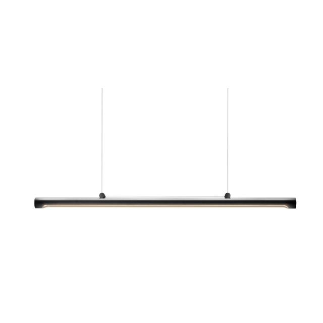 TUBBY TUBE linear pendant - 130 cm - Black