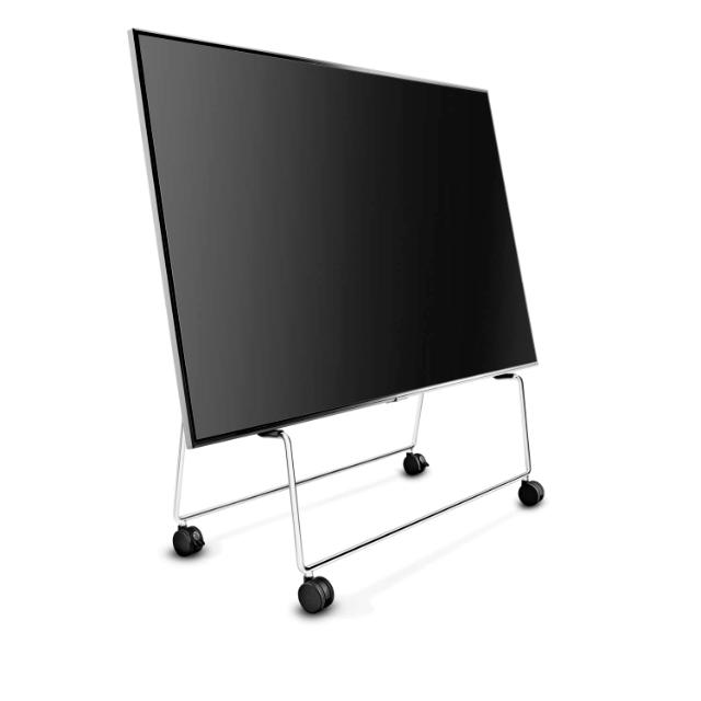 Carry TV stander med hjul Stål
