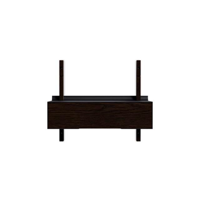 Smile Skuffe - 50 cm - Smoked Oak/Black