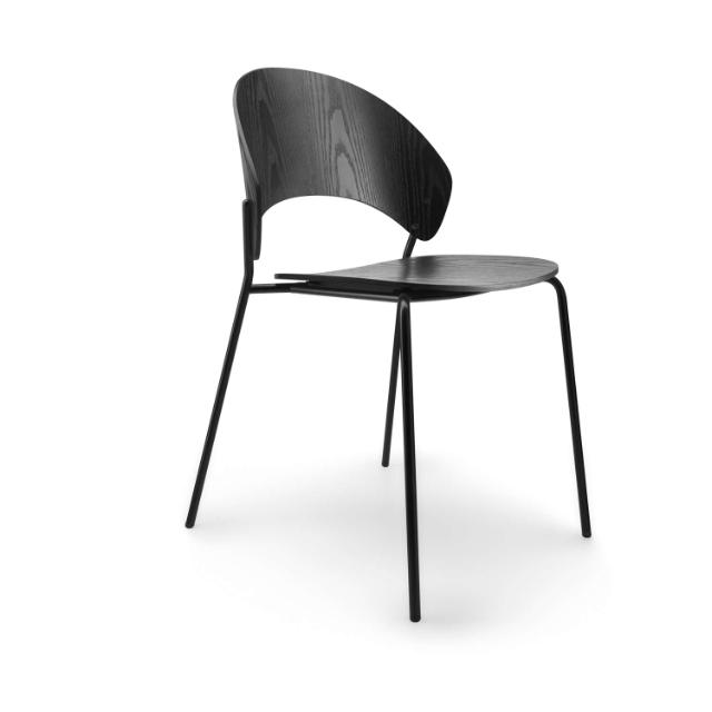 Dosina spisebordsstol - Sort eg